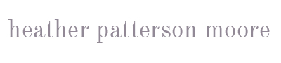 heather patterson moore blog logo